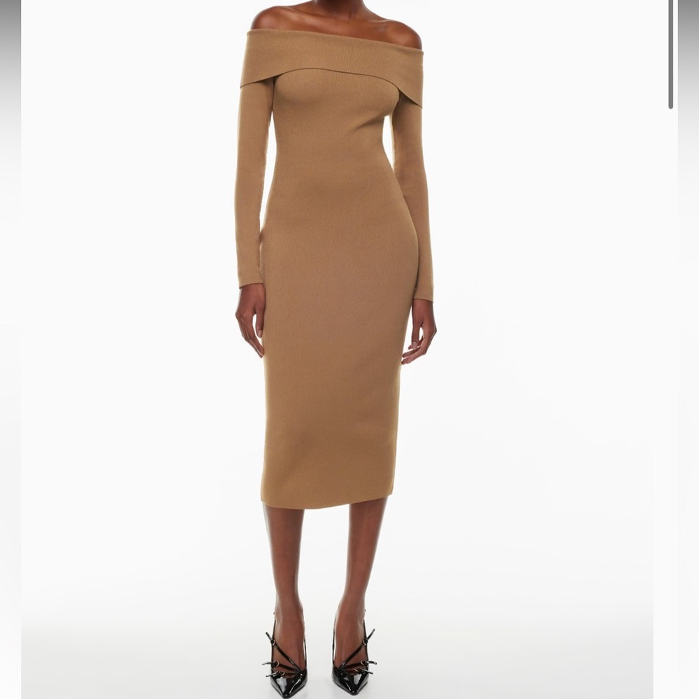 Aritzia | babaton sculpt knit section dress in seville